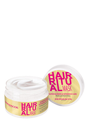 Dermacol - Rozjasňující maska pro blond vlasy Hair Ritual (Super Blonde & Intensive Care Mask) 200 ml