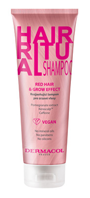 Dermacol - Rozjasňující šampon pro zrzavé vlasy Hair Ritual (Shampoo) 250 ml