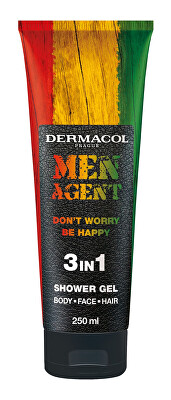 Dermacol - Sprchový gel pro muže Men Agent Don´t Worry Be Happy (3 in 1 Shower Gel) 250 ml