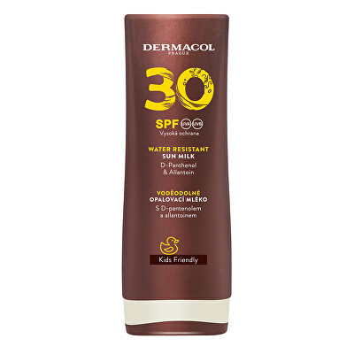 Dermacol - Voděodolné mléko na opalování SPF 30 (Water Resistant Sun Milk) 200 ml