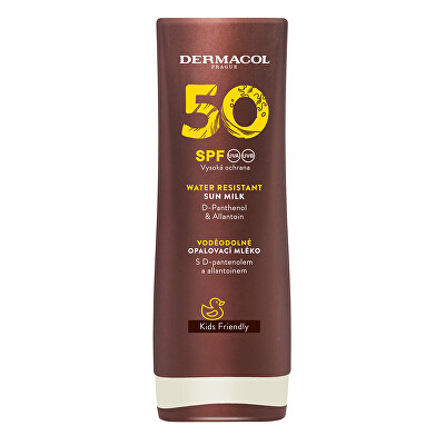 Dermacol - Vodeodolné opaľovacie mlieko SPF 50 (Sun Milk) 200 ml
