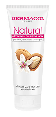 Dermacol - Vyživující mandlová pleťová maska Natural (Almond Face Mask) 100 ml