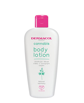 Dermacol - Zklidňující tělové mléko s konopným olejem Cannabis (Body Lotion) 200 ml