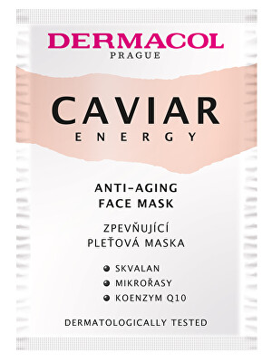 Dermacol - Zpevňující pleťová maska Caviar Energy (Anti-Aging Face Mask)