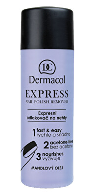 Dermacol - Expresní odlakovač na nehty (Express Nail Polish Remover) 120 ml