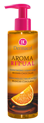 Dermacol - Harmonizující tekuté mýdlo Belgická Čokoláda s Pomerančem Aroma Ritual (Harmonizing Liquid Soap)