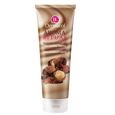 Dermacol - Lahodný sprchový gel Aroma Ritual Makadamiový lanýž (Delicious Shower Gel) 250 ml