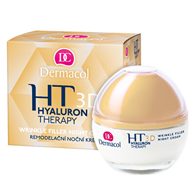 Dermacol - Remodelační noční krém (Hyaluron Therapy 3D Wrinkle Filler Night Cream) 50 ml