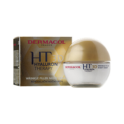 Dermacol - Remodelační noční krém (Hyaluron Therapy 3D Wrinkle Filler Night Cream) 50 ml