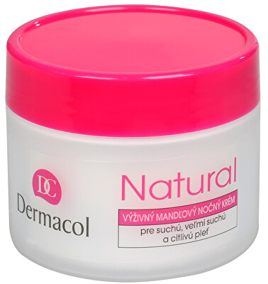 Dermacol - Výživný mandlový noční krém Natural 50 ml