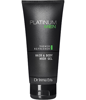 Dr Irena Eris  - Sprchový gel pro muže Platinum Men Shower Refresher (Hair And Body Wash Gel) 200 ml
