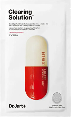 Dr. Jart+ - Čisticí pleťová maska Dermask (Micro Jet Clearing Solution) 5 x 27 g