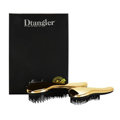 Dtangler - Dárková sada kartáčů na vlasy Miraculous Gold