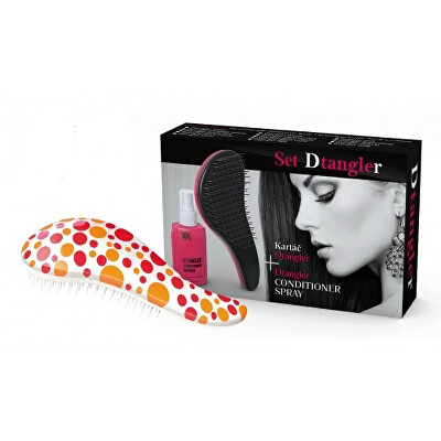 Dtangler - Sada na úpravu vlasů Rozčesávací sprej + hřeben Red Point