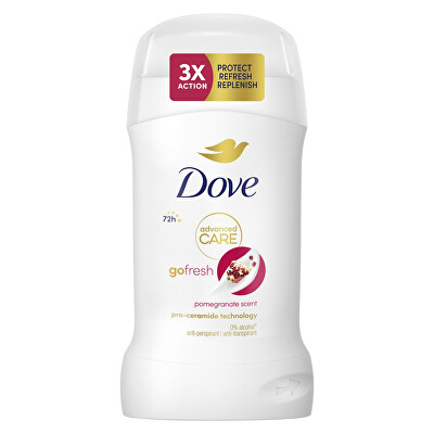 Dove - Tuhý antiperspirant Go Fresh Pomegranate (Anti-Perspirant) 50 ml