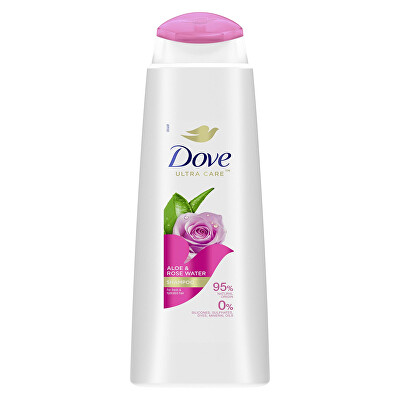 Dove - Šampon na vlasy Aloe Vera & Rose Water (Shampoo) 400 ml