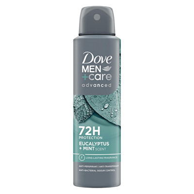 Dove - Antiperspirant ve spreji Men+Care Advanced Eucalyptus + Mint (Anti-Perspirant) 150 ml