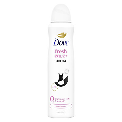 Dove - Deodorant ve spreji Fresh Care+ Invisible Deodorant 150 ml