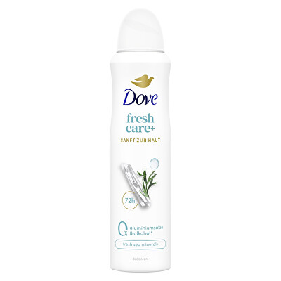 Dove - Deodorant ve spreji Fresh Care+ Fresh Sea Minerals 150 ml