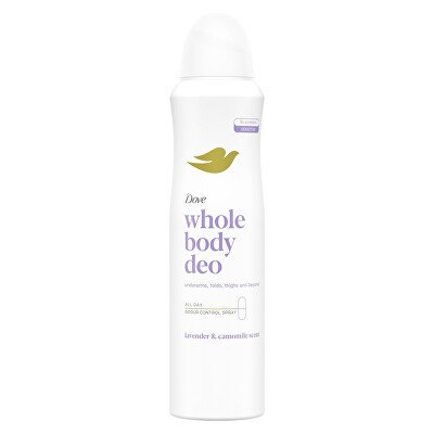 Dove - Deodorant ve spreji Whole Body Deo Lavender & Chamomile 150 ml
