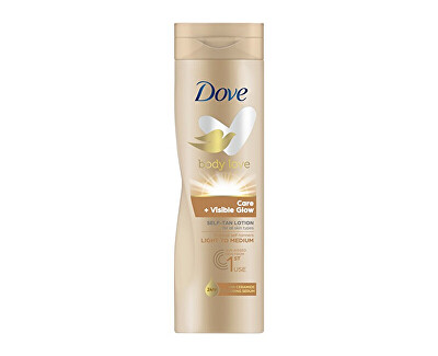 Dove - Samoopalovací mléko Light to Medium Body Love 250 ml