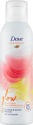 Dove - Sprchová a holicí pěna Glow (Shower & Shave Mousse) 200 ml