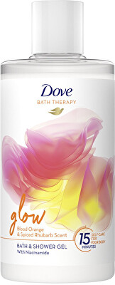 Dove - Koupelový a sprchový gel Bath Therapy Glow (Bath and Shower Gel) 400 ml