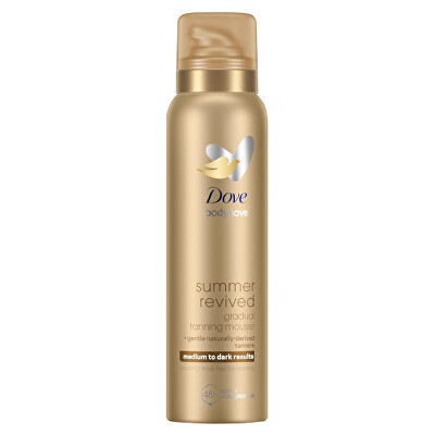 Dove - Samoopalovací pěna na tělo Summer Revived Medium to Dark (Gradual Tanning Mousse) 150 ml