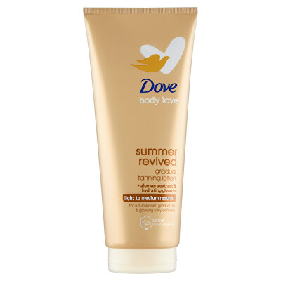 Dove - Tónovací tělové mléko Summer Revived Fair to Medium (Tanning Lotion) 200 ml