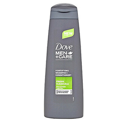 Dove - Šampon 2v1 Men+Care Fresh Clean (Fortifying Shampoo+Conditioner) 400 ml