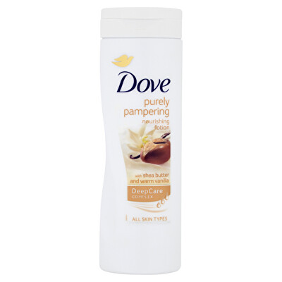 Dove - Tělové mléko s vůní bambuckého másla a vanilky Purely Pampering (Nourishing Lotion) 400 ml