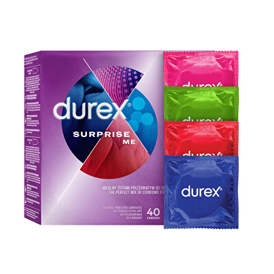 Durex - Kondomy Surprise Me 40 ks