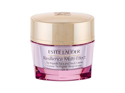 Estée Lauder - Vyživující krém na obličej a dekolt pro suchou pleť SPF 15 Resilience Multi-Effect (Tri Peptide Face And Neck Creme) 50 ml