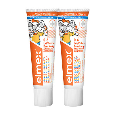 Elmex - Dětská zubní pasta Kids Duopack 2 x 50 ml