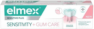 Elmex - Zubní pasta pro citlivé zuby a dásně Sensitive Plus Sensitivity + Gum Care 75 ml