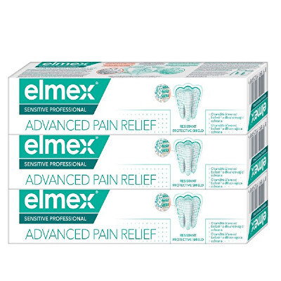 Elmex - Zubní pasta Sensitive Professional 3 x 75 ml