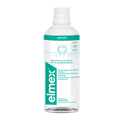 Elmex - Ústní voda Sensitive Plus pro citlivé zuby 400 ml