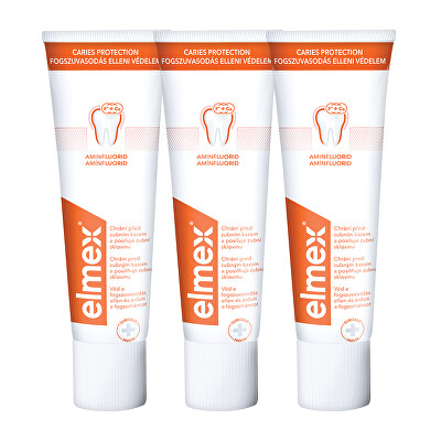 Elmex - Zubní pasta Caries Protection 3 x 75 ml