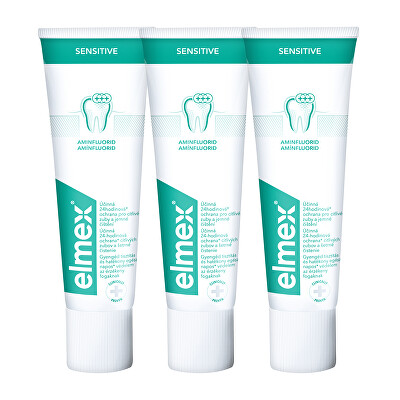 Elmex - Zubní pasta pro citlivé zuby Sensitive 3 x 75 ml