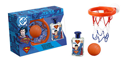 EP Line - Dárková sada s košíkem a míčkem Superman