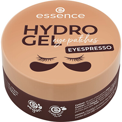 essence - Hydrogelové polštářky pod oči Eyespresso (Eye Patches) 30 x 2 ks