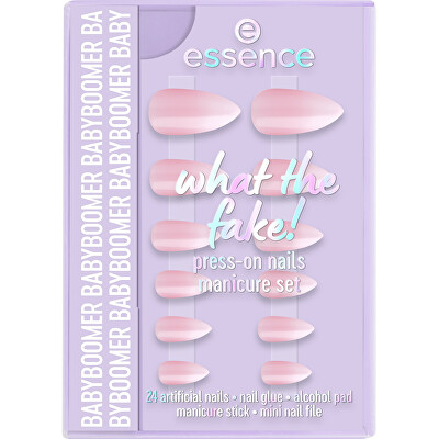 essence - Sada s umělými nehty What the Fake! Press-On 03 Babyboomer
