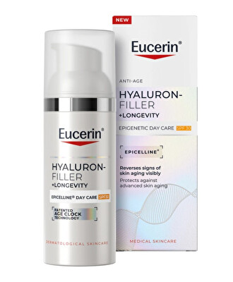 Eucerin - Denní krém Hyaluron-Filler + Longevity SPF 30 Day Cream 50 ml