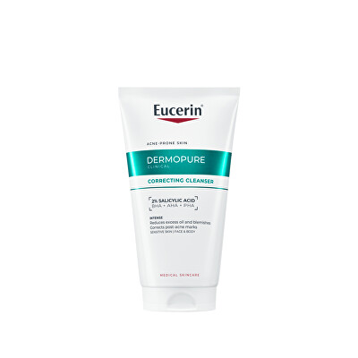Eucerin - Čisticí gel pro problematickou pleť DermoPure Clinical (Correcting Cleanser) 150 ml