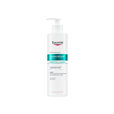 Eucerin - Čisticí gel pro problematickou pleť DermoPure Clinical (Correcting Cleanser) 400 ml