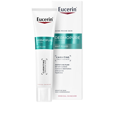 Eucerin - Zmatňující fluid pro problematickou pleť DermoPure Clinical (Mat Fluid) 40 ml