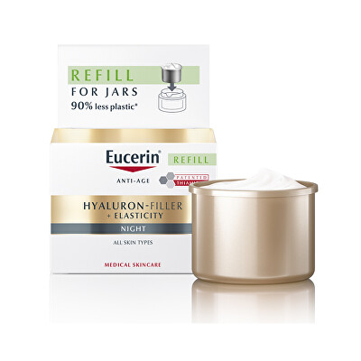 Eucerin - Náhradní náplň pro noční krém proti vráskám Elasticity+Filler (Night Cream Refill) 50 ml