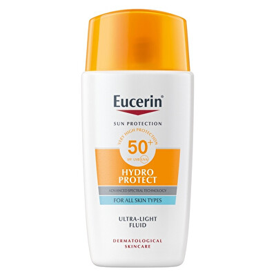 Eucerin - Ochranný fluid na obličej Hydra Protect SPF 50+ (Ultra-Ligt Fluid) 50 ml