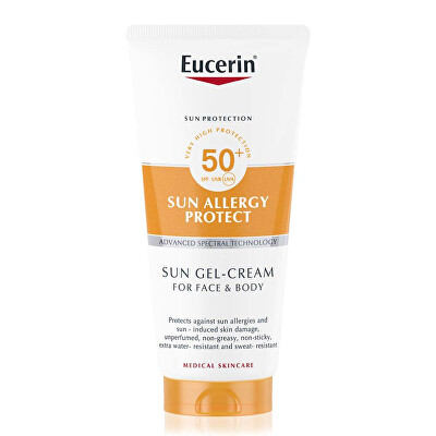 Eucerin - Ochranný krémový gel SPF 50 Sun Allergy Protect 200 ml