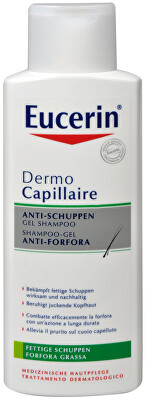 Eucerin - Gelový šampon proti mastným lupům DermoCapillaire 250 ml